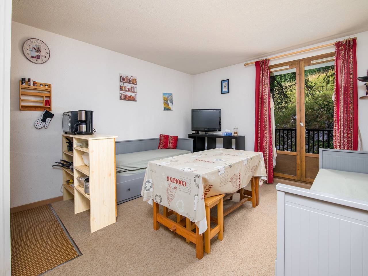 Appartement entier, Appartement à Allos avec balcon in La Foux d'Allos, Allos