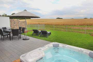 Ferienhaus für 6 Personen, mit Terrasse und Garten sowie Sauna in Göhren-Lebbin