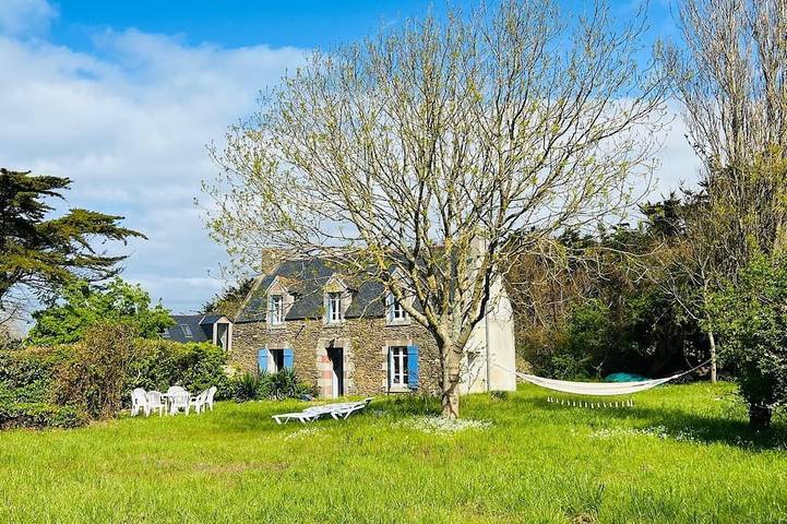 Location de vacances pour 6 personnes, avec jardin à Tréguennec
