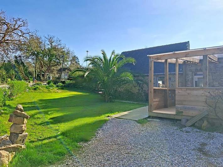 Camping pour 4 personnes, avec jardin, animaux acceptés