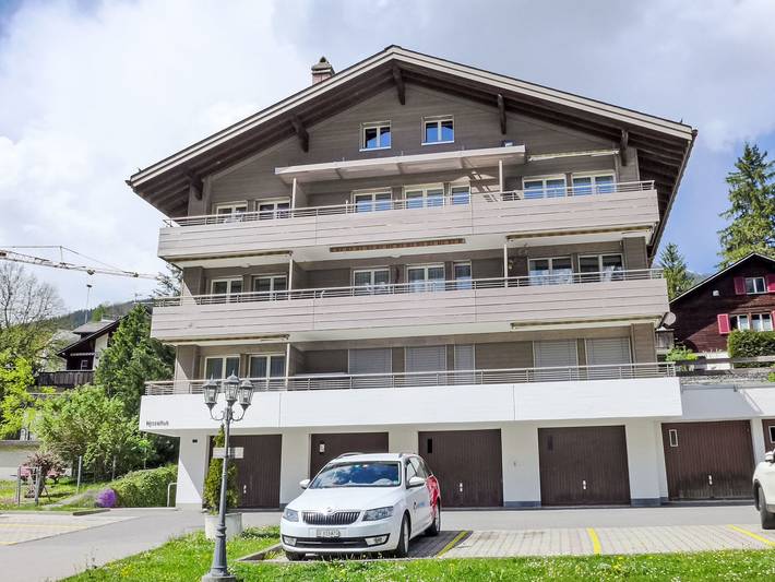 Ferienwohnung für 3 Personen, mit Balkon und Ausblick