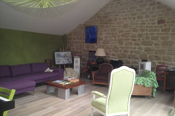 Location de vacances pour 8 personnes, avec terrasse et jardin dans Plage de Sainte Barbe - 3