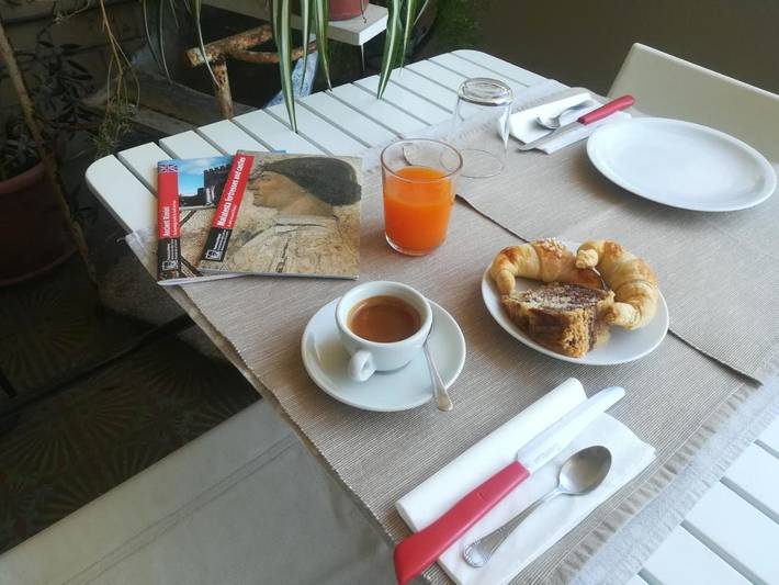 Alojamiento y desayuno para 3 personas, con Balcón y Vistas en Rímini