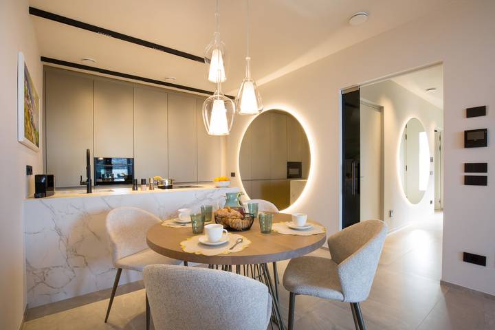 Ferienwohnung für 4 Personen, mit Seeblick und Sauna sowie Balkon und Garten in Costermano - 4