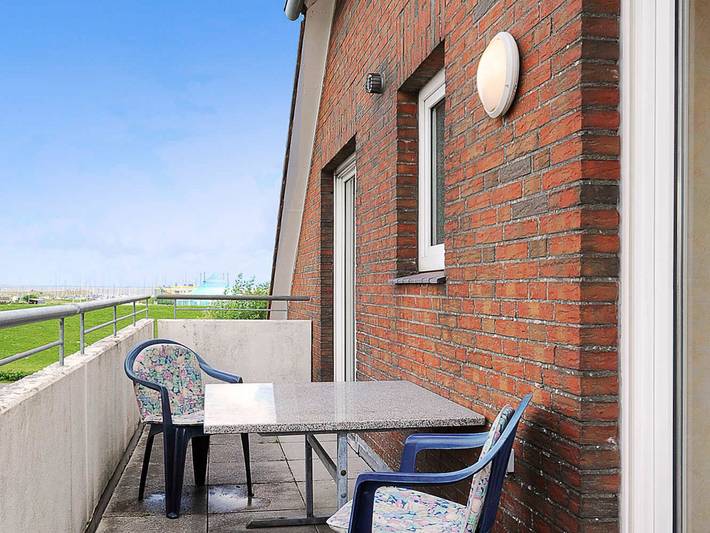 Ferienwohnung für 3 Personen, mit Balkon in Bensersiel - 2