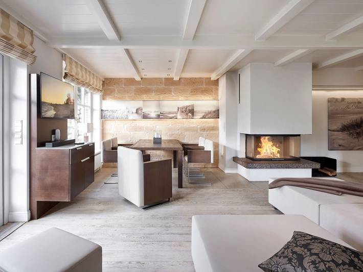 Ferienhaus mit Meerblick für 4 Personen, mit Terrasse und Garten sowie Sauna in Nordfriesland - 4