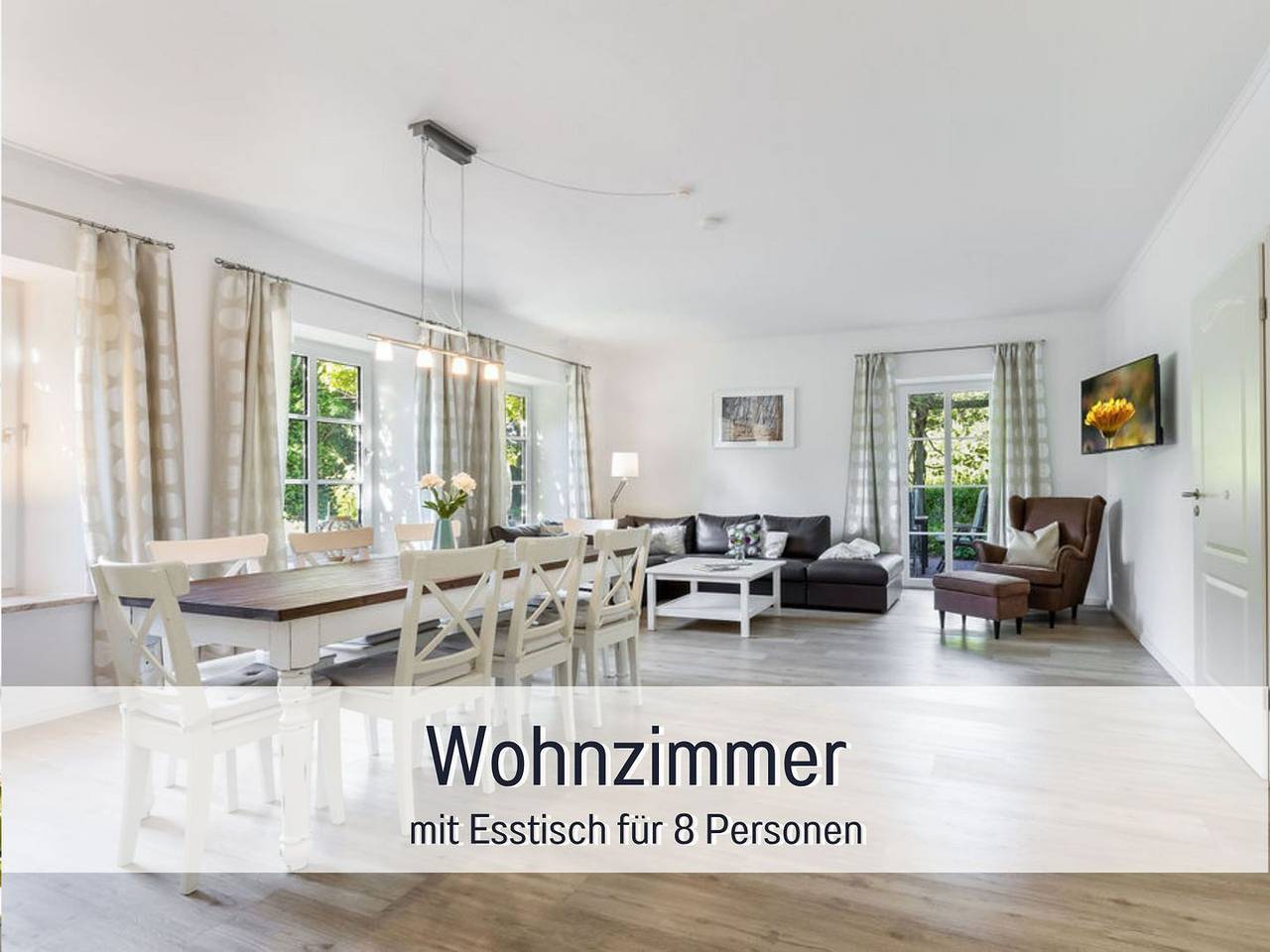 Ganze Wohnung, Großzügige Ferienwohnung auf dem Ferienhof Wichtelweide auf Fehmarn in Westfehmarn, Gammendorf