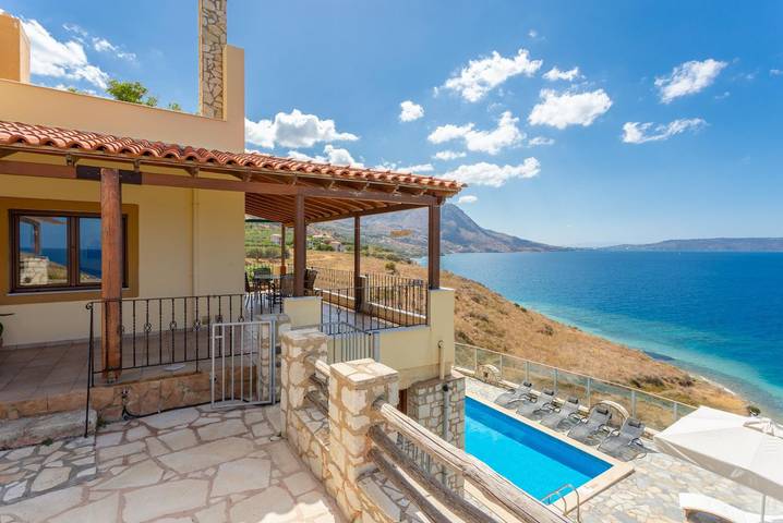 Villa voor 12 personen met tuin in Kalami (Chania), Chania en omgeving