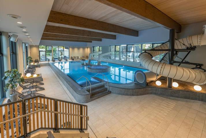 Ferienwohnung für 8 Personen, mit Pool und Whirlpool sowie Garten und Sauna, mit Haustier in Osnabrücker Land