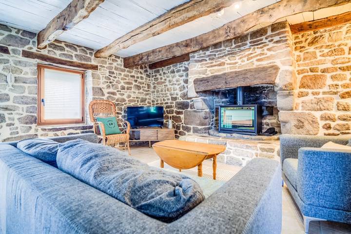 Ferienhaus für 10 Personen mit Garten in Sainte-Hélène, Côte des Mégalithes
