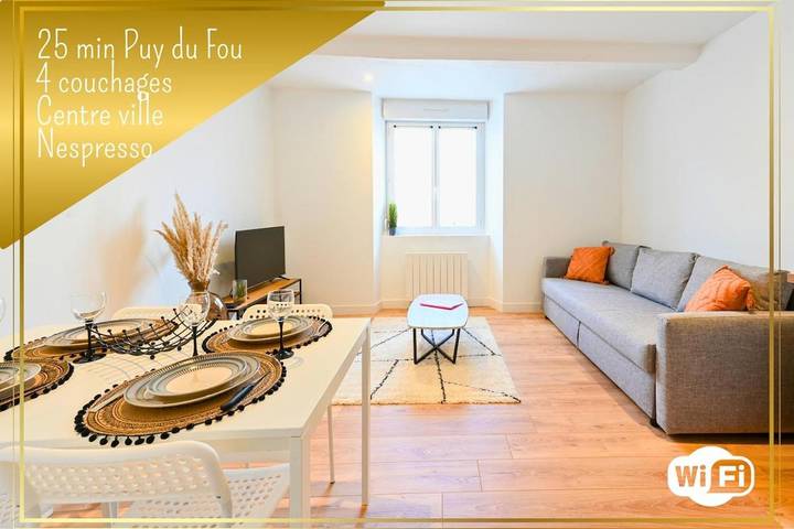 Gîte pour 4 personnes à Saint-André-de-la-Marche