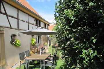 Gîte pour 4 personnes, avec jardin à Epfig