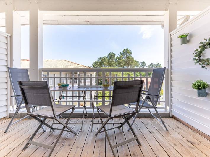 Appartement de vacances pour 4 personnes, avec balcon et jardin à La Teste-de-Buch