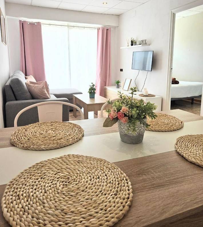 Ferienwohnung für 4 Personen, mit Ausblick in l'Hospitalet de l'Infant