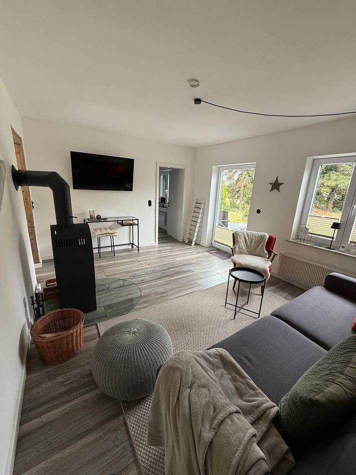 Ferienhaus für 4 Personen, mit Ausblick und Garten sowie Terrasse in Gremersdorf