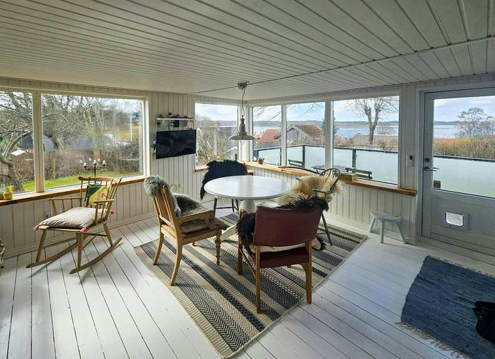 Feriehus for 4 personer, med Terrasse i Limfjorden