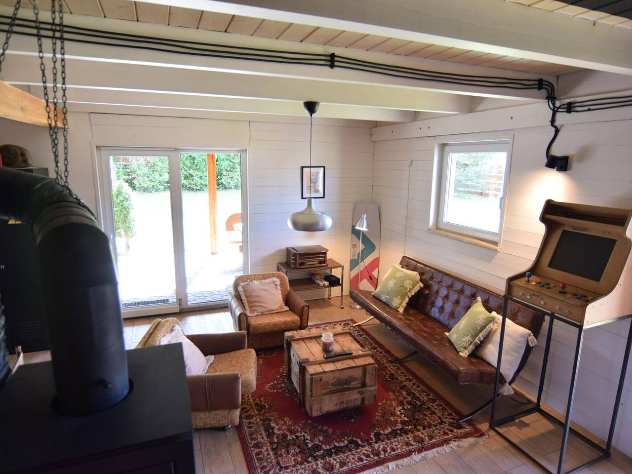 Ferienhaus am See Zarnowieckie mit Sauna in powiat wejherowski