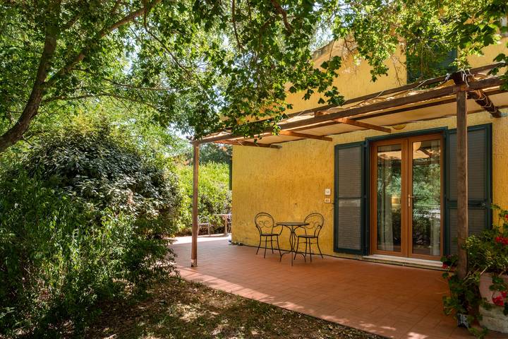 Appartamento per 3 persone, con giardino, con animali domestici in Capalbio