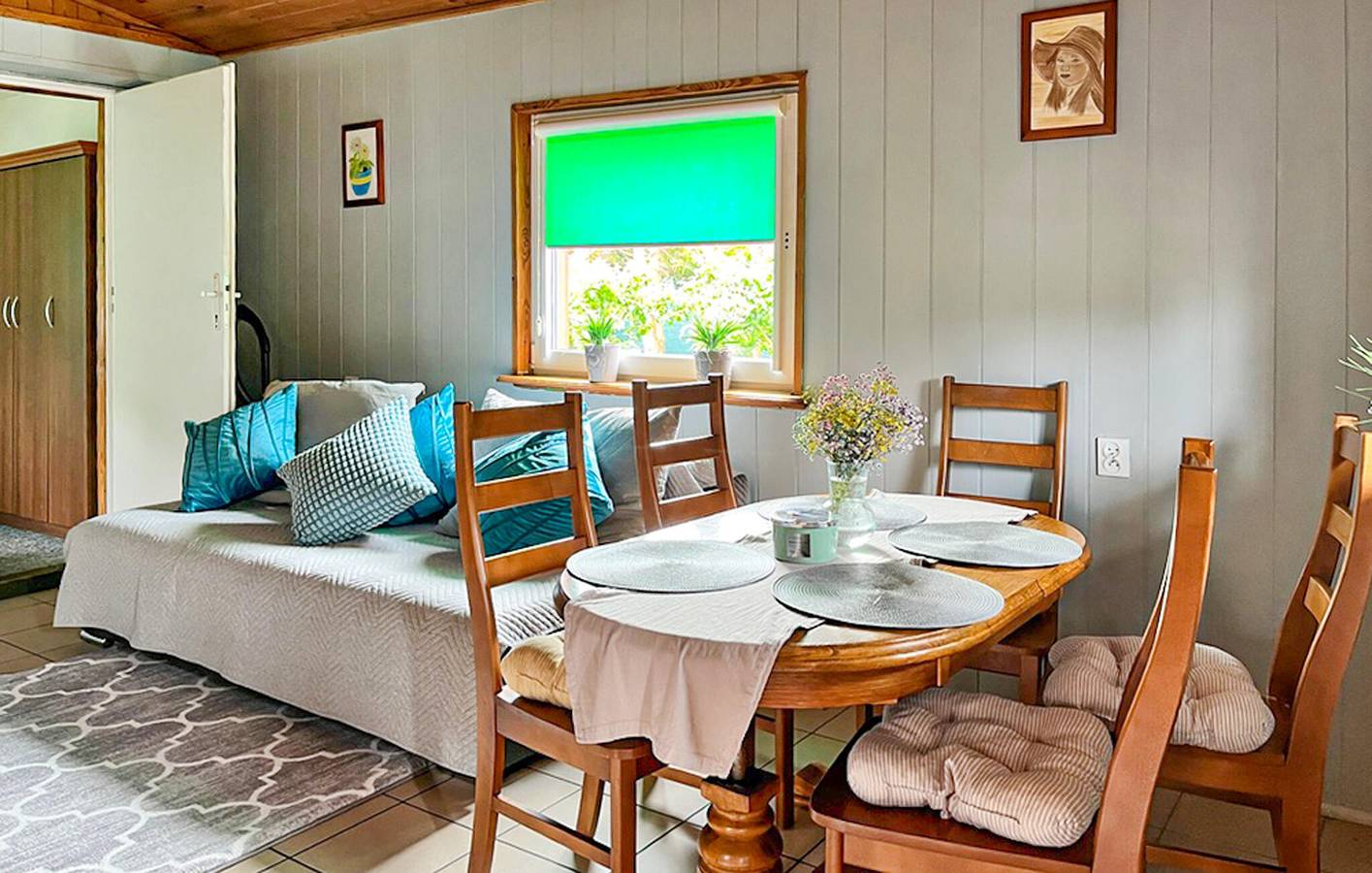 Ferienhaus für 5 Personen mit Terrasse in Puddemsdorf, Powiat Koszaliński