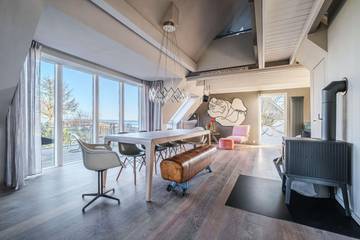 Ferienhaus für 4 Personen, mit Sauna und Garten sowie Ausblick, mit Haustier in Flensburger Förde