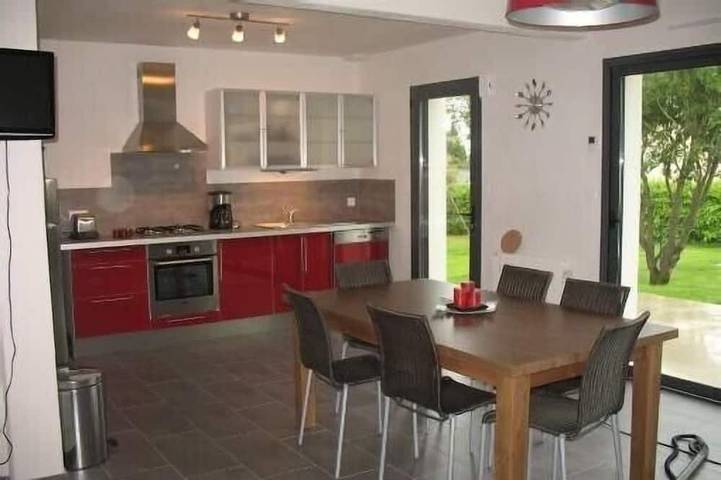 Location de vacances pour 6 personnes, avec terrasse et jardin dans le Golfe du Morbihan