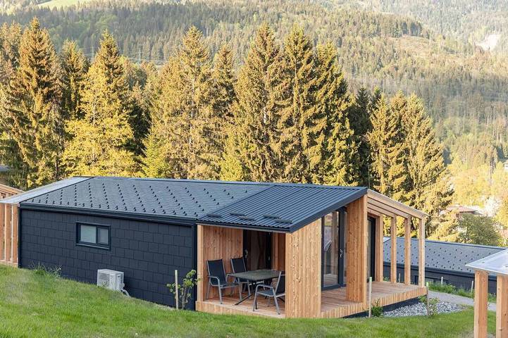 Chalet für 4 Personen, mit Terrasse, mit Haustier