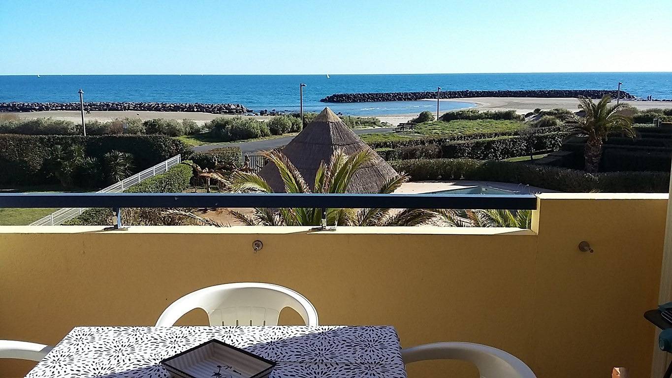 Appartement de vacances entier, Appartement 2 Pièces Vue Mer Wifi Rochelongue Cap D'Agde in Cap d'Agde, Agde