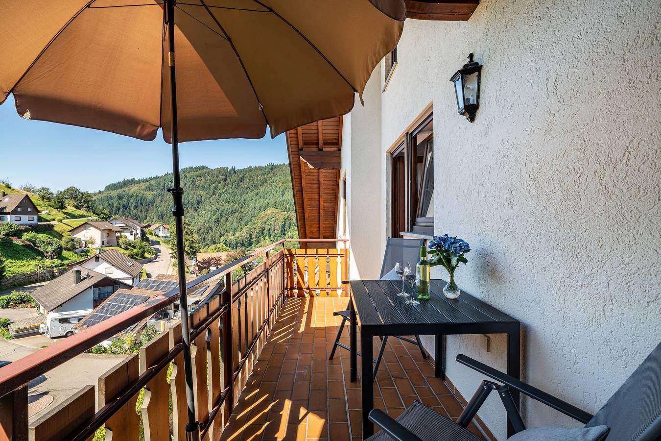 Ganze Wohnung, Ferienwohnung 'Haus Berger' mit Balkon und zweitem Schlafzimmer in Seebach (Ortenaukreis), Mittlerer Schwarzwald