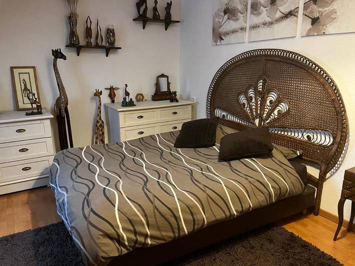 Appartement de vacances pour 2 personnes, avec vue et jardin
