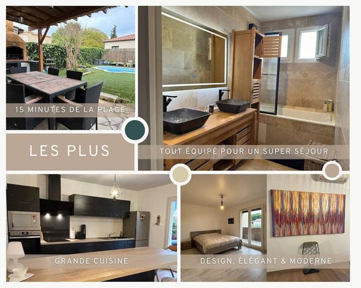 Maison de vacances pour 8 personnes, animaux acceptés