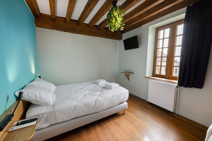 Bed & Breakfast 'Suite Les Douves 6-7-Grange Arthuis' mit WLAN und Klimaanlage in Lavau, Loire-Tal