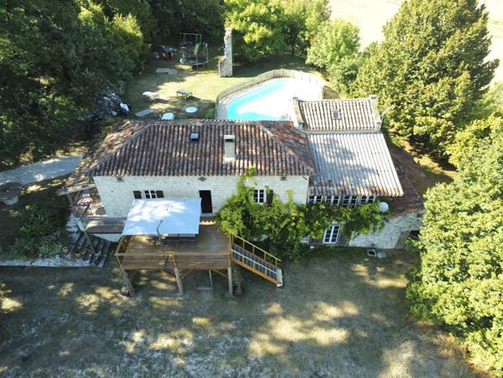 Gîte pour 20 personnes, avec terrasse ainsi que piscine et jardin dans le Tarn-et-Garonne - 3