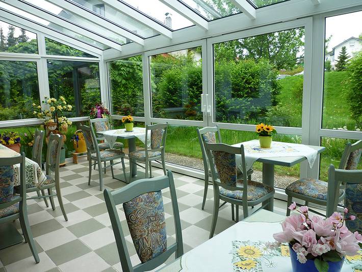 Pension für 4 Personen, mit Balkon/Terrasse und Terrasse sowie Garten in Bad Birnbach - 4