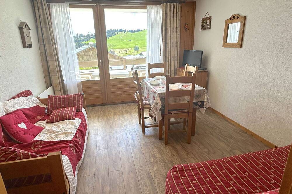 Ganze Wohnung, Studio Kabine Les Saisies für 5, zentrale Lage in Les Saisies, Albertville und Umgebung