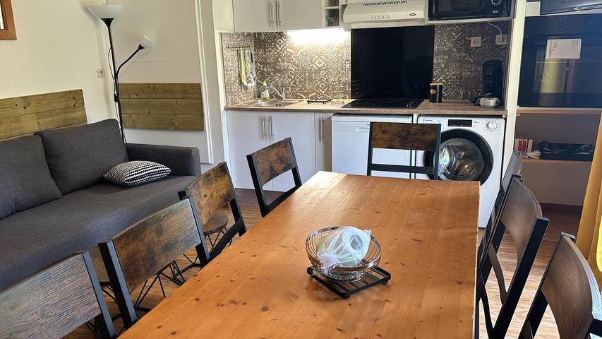 Gîte pour 10 personnes, avec balcon et sauna ainsi que jacuzzi et piscine à Les Orres - 4