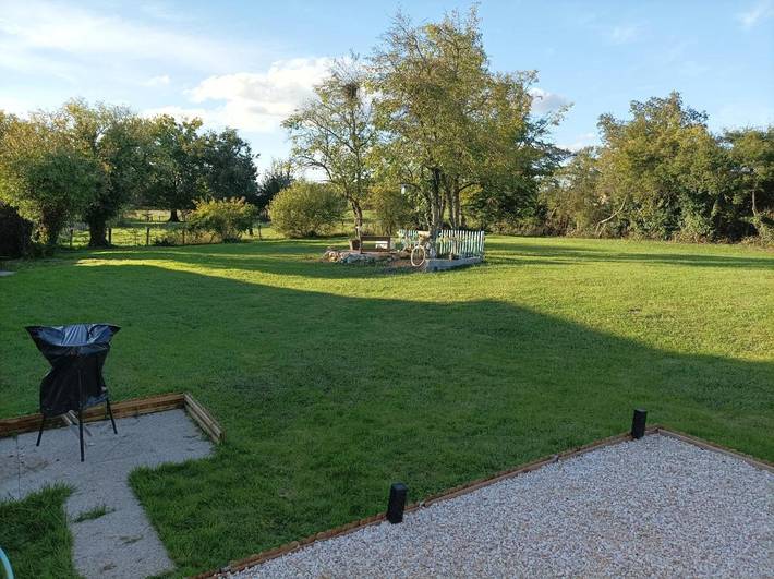 Maison de vacances pour 4 personnes, avec jardin et vue, animaux acceptés