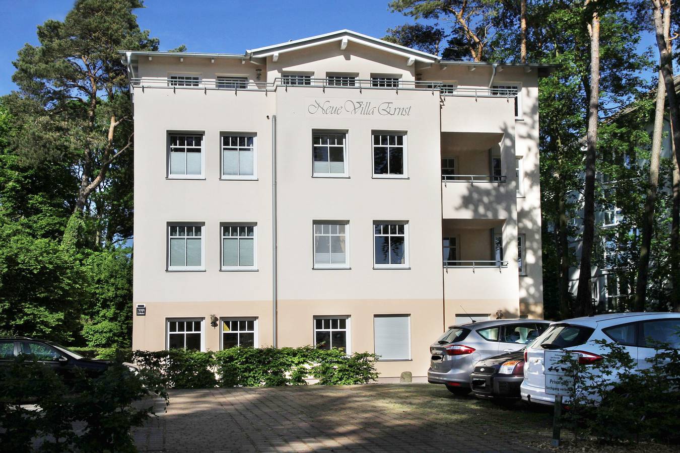 Appartement de vacances entier, (Brise) Neue Villa Ernst App. 01 in Bansin, Heringsdorf