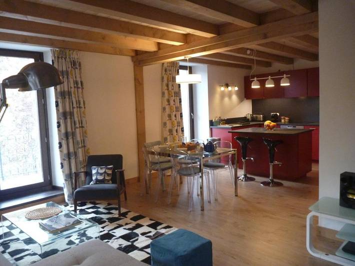 Appartement de vacances pour 5 personnes, avec balcon et vue, adapté aux familles