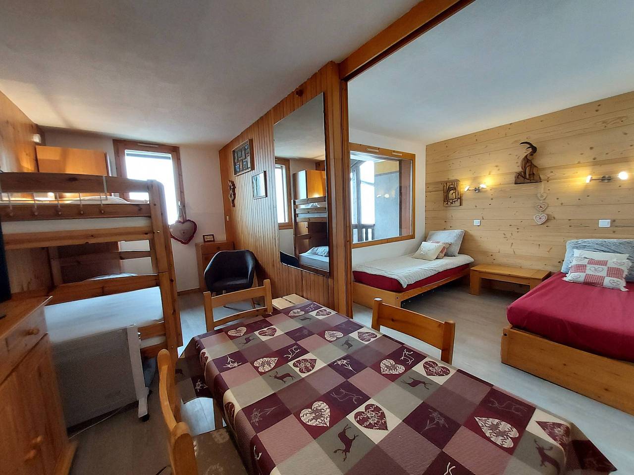Entire studio, Divisible studio in central La Plagne-Tarentaise, for 4 people in La Plagne, Bellentre