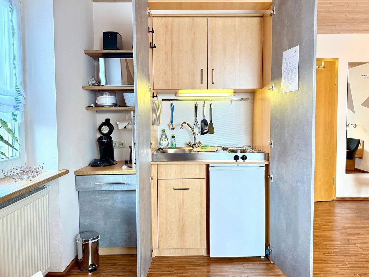 Ganze Wohnung, Ferienapartment Säntisblick - gemütlicher Rückzugsort mit Ausblick in Nonnenhorn, Bayerisch Schwaben
