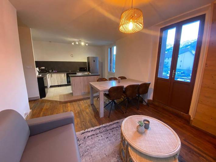 Gîte pour 6 personnes, avec vue et balcon, animaux acceptés dans Gare de Briancon - 3