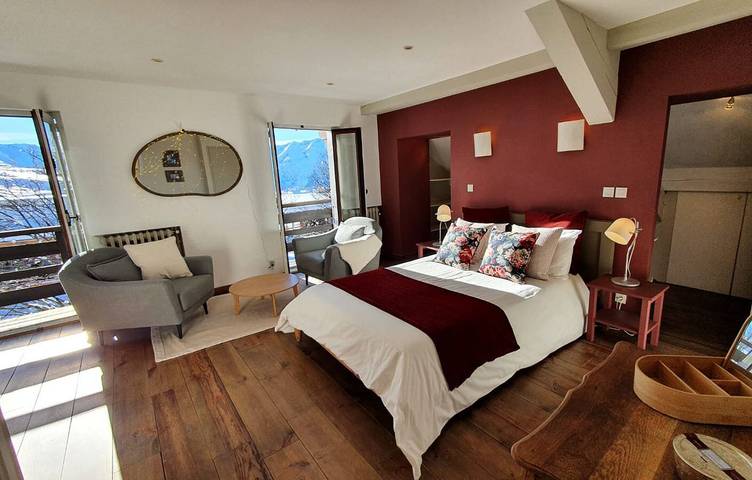 Chalet pour 15 personnes, avec sauna et balcon à Huez - 3