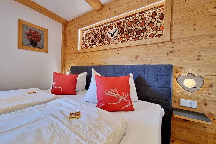 Ferienwohnung für 10 Personen, mit Garten und Whirlpool sowie Balkon und Sauna in Jungholz - 4