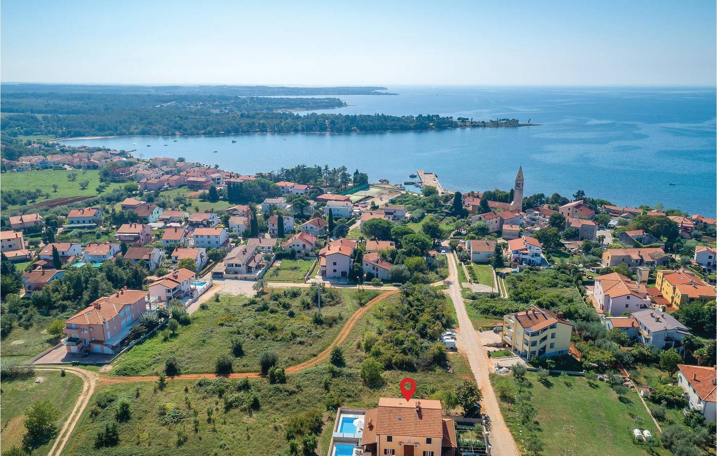 Ferienhaus für 6 Personen mit Terrasse in Lovrecica, Umag und Umgebung