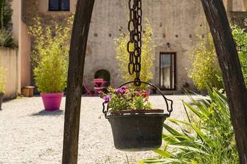 Gîte pour 6 personnes, avec jardin à Galargues