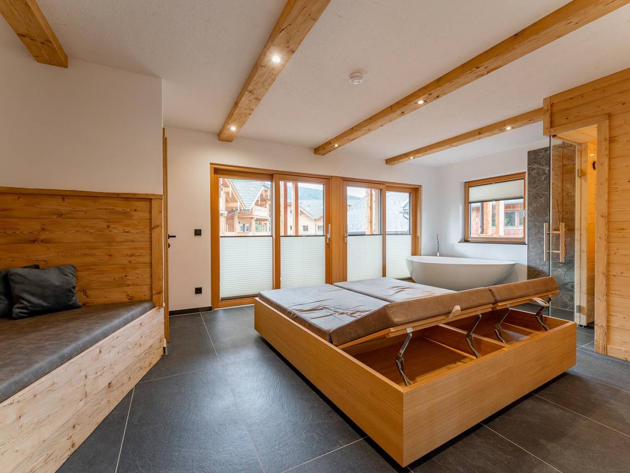 Geheel appartement, Zeer comfortabel appartement met sauna in Pichl (Mariapfarr), Mariapfarr