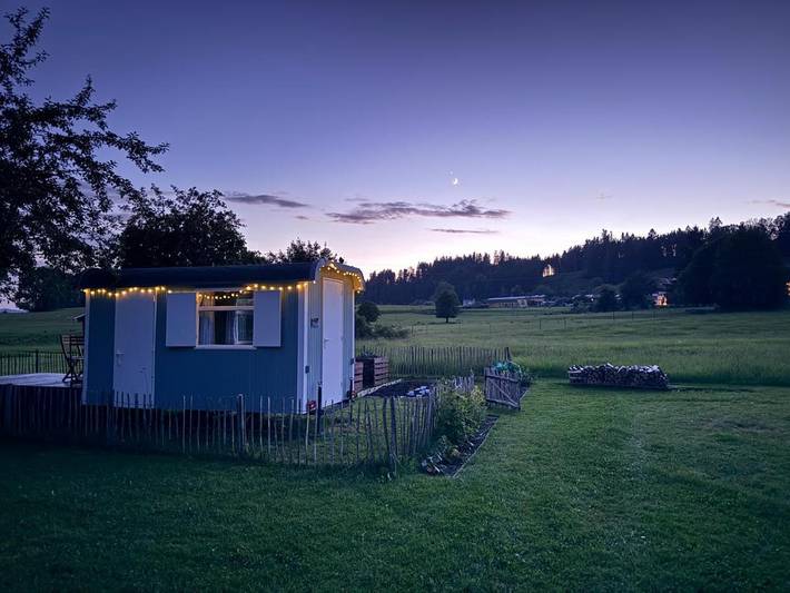 Camping voor 2 personen, met Terras en Uitzicht in Allgäu