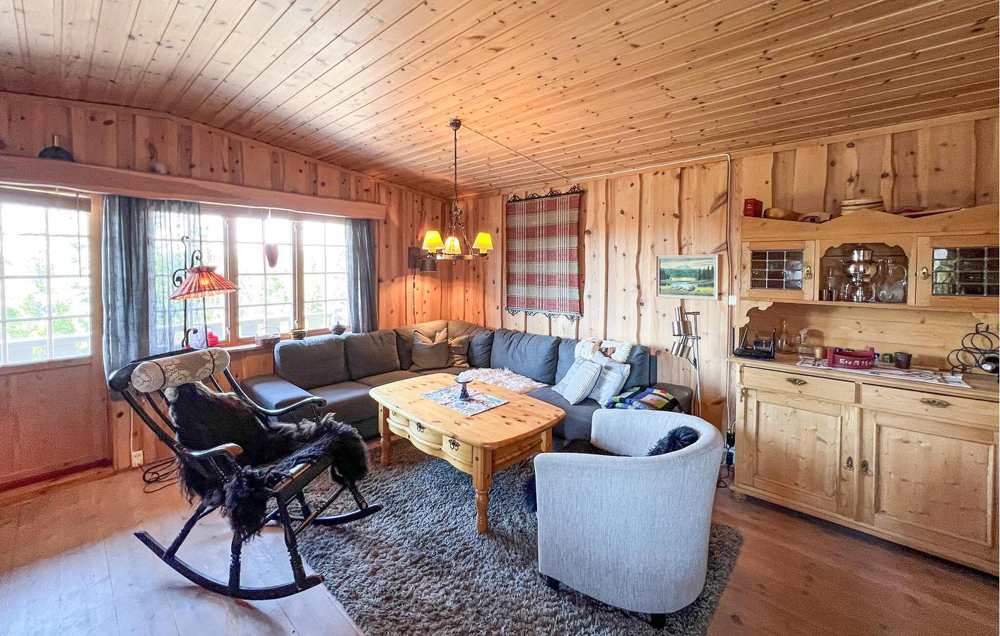 Ferienhaus für 6 Personen mit Sauna in Sjusjoen, Ringsaker