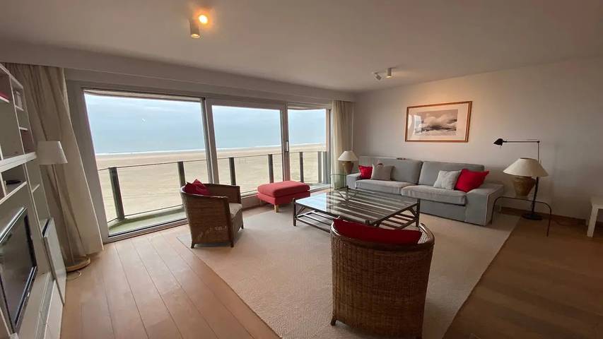 Appartement de vacances pour 7 personnes, avec balcon à Knokke-Heist