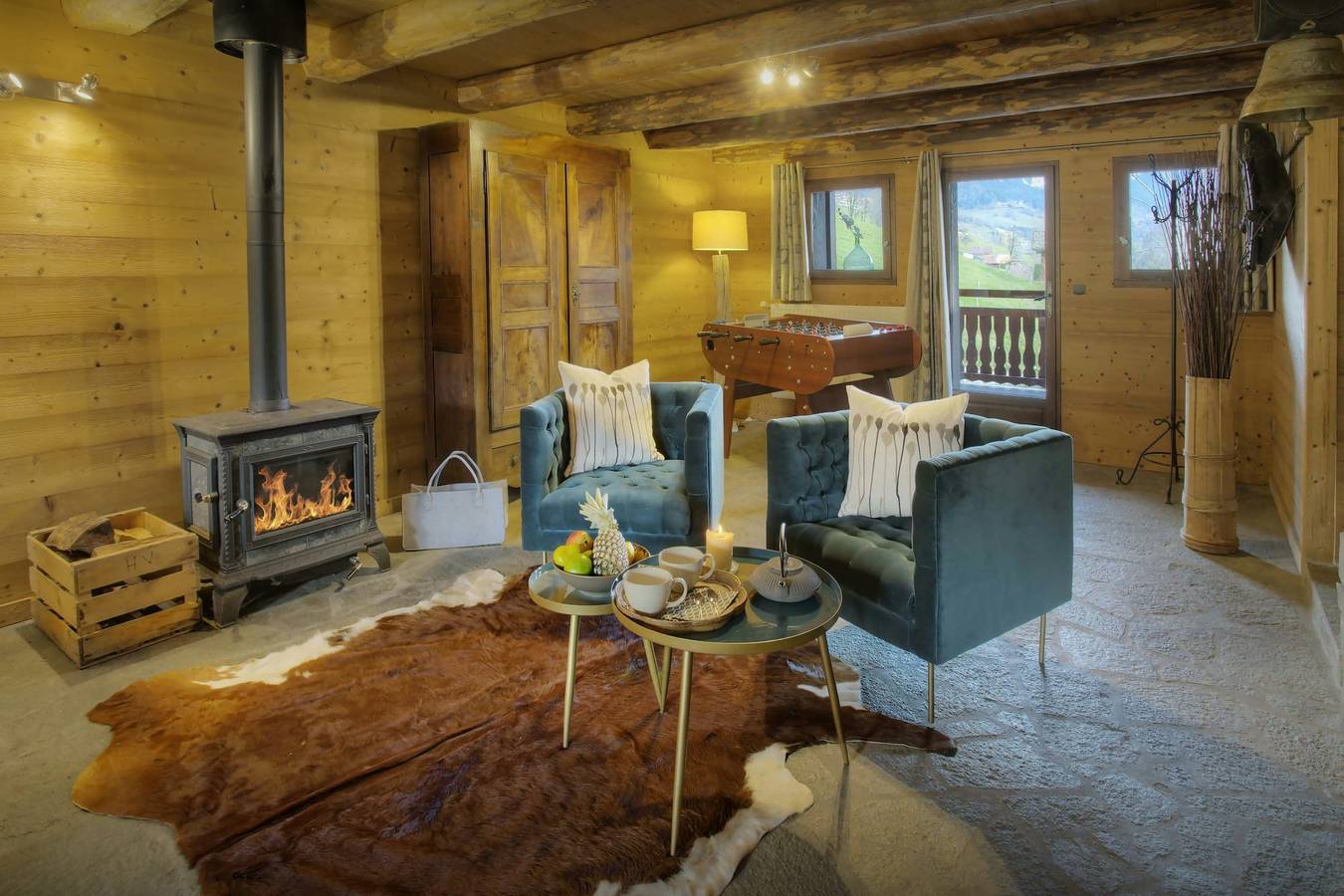 French Alps chalet for 8 close to great skiing & nature - Ovo Network in Manigod, Región de Annecy